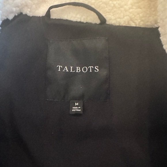 Talbots QUILTED SHERPA PUFFER VEST - Picture 8 of 8